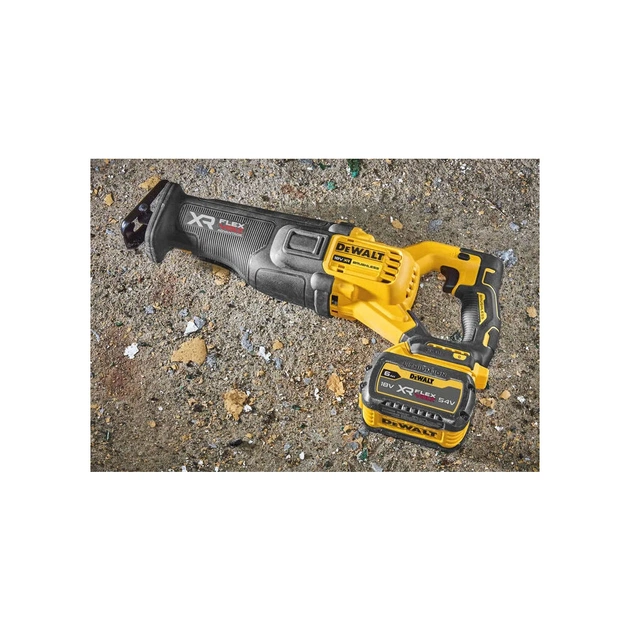 Шабельна пила DeWALT 18В XR Li-lon 6 Аг, 0 - 3000 хід/хв, кейс TSTAK (DCS386T1) - зображення 9
