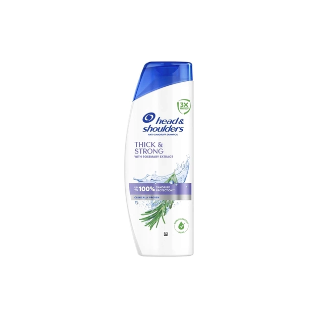 Шампунь Head & Shoulders Проти лупи Густе та міцне 400 мл (8006530171182) - зображення 1