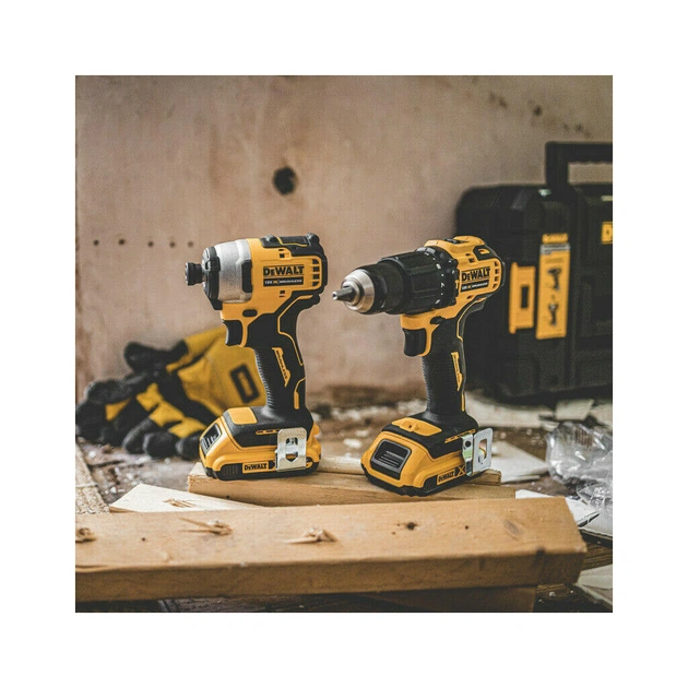 Набір електроіструментів DeWALT 2 од. 18 В XR Li-lon, вага 5.9 кг, кейс TSTAK, 2 АКБ та ЗП (DCK2062D2T) - picture 3