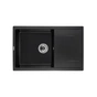 Мийка кухонна GRANADO Alicante black shine (gr2401) - зменшене зображення 1
