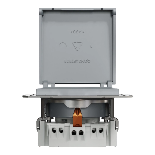 Розетка Schneider Electric ASFORA з кришкою, сталь (EPH3100162) - зображення 6