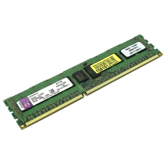 Модуль пам'яті для сервера DDR3 8GB ECC RDIMM 1600MHz 2Rx8 1.35/1.5V CL11 Kingston (KVR16LR11D8/8) - зображення 1