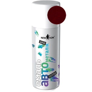 Аерозольна фарба для автомобіля New Ton 132 мет. вишня, аероз. 400 мл (000000326) изображение 1