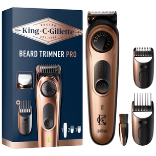 Тример Gillette King C. Beard Trimmer Pro Для бороди (8700216659659) зображення 1