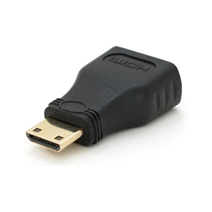 Перехідник miniHDMI M to HDMI F Voltronic (YT-A-mini HDMI(M)-HDMI(F)) зображення 1