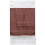 Рушник MirSon набір банний 5001 SoftNess Brown 50x90, 70x140 (2200003182934) - зменшене зображення 2