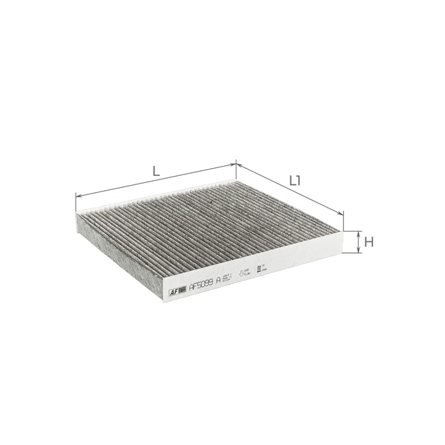 Фільтр салону ALPHA FILTER AF5099a - зображення 1
