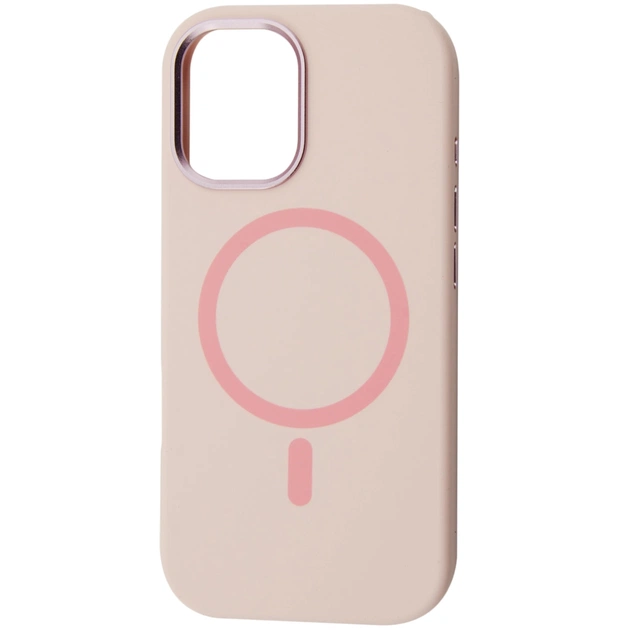 Чохол до мобільного телефона BeCover FIBRA Silicone OmniMag Apple iPhone 17 Light Pink (716201) - зображення 1