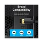 Кабель мультимедійний DisplayPort M to DisplayPort M 1.0m 4K black Vention (HAKBF) - зменшене зображення 7
