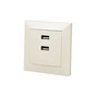 USB розетка REAL-EL Розетка USB (Comfort-60025-C) - зменшене зображення 1