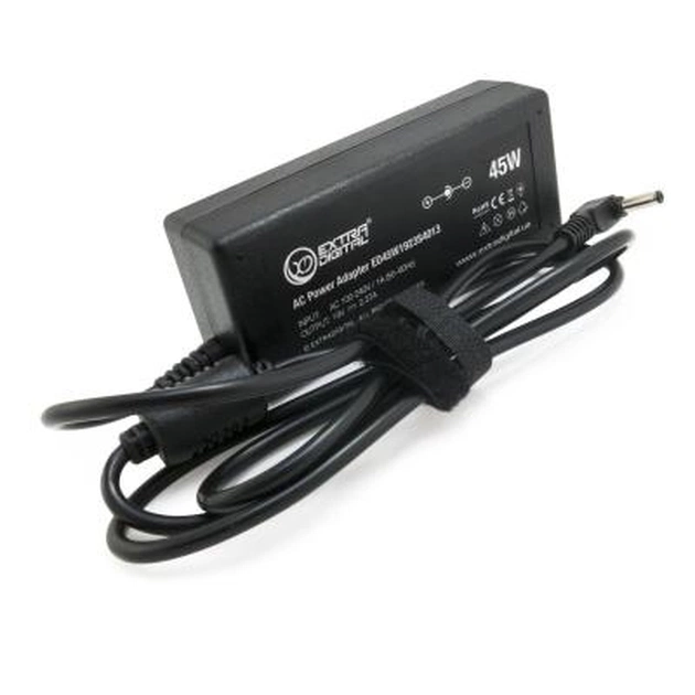 Блок живлення до ноутбуку Extradigital Asus 19V, 2.37A, 45W (4.0x1.35) (PSA3819) - picture 1