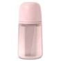 Пляшечка для годування Suavinex Colour Essence, 240 мл, силіконова, 240 мл, фізіологічна соска повільний потік, , світло-рожева (308654) - зменшене зображення 1