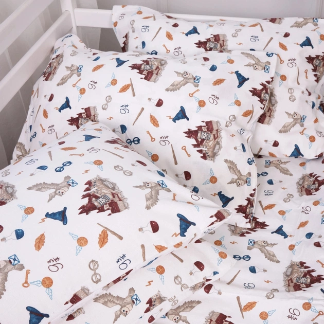 Постільна білизна MirSon 013 Harry Potter Фланель 143х210 Полуторний (2200009653582) - picture 3