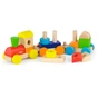 Развивающая игрушка Viga Toys Поезд цветной из кубиков (51610) - уменьшенное изображение 3