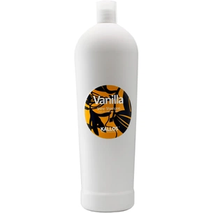 Шампунь Kallos Cosmetics Vanilla Shine Shampoo для сухого та тьмяного волосся 1000 мл (5998889505929) зображення 1