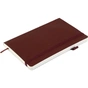 Книга записная Buromax Primo 125x195 мм 96 листов в клетку обложка из искусственной кожи Коричневая (BM.291161-25) - уменьшенное изображение 3