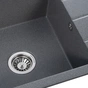 Мийка кухонна GRANADO NAVIA grafito з сифоном (775*495mm.) (gr3809) - зменшене зображення 5