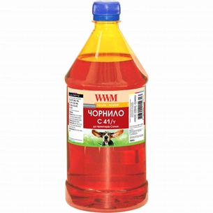 Чорнило WWM Canon CL-41С/CL-51С/CLI-8Y 1000г Yellow (C41/Y-4) зображення 1