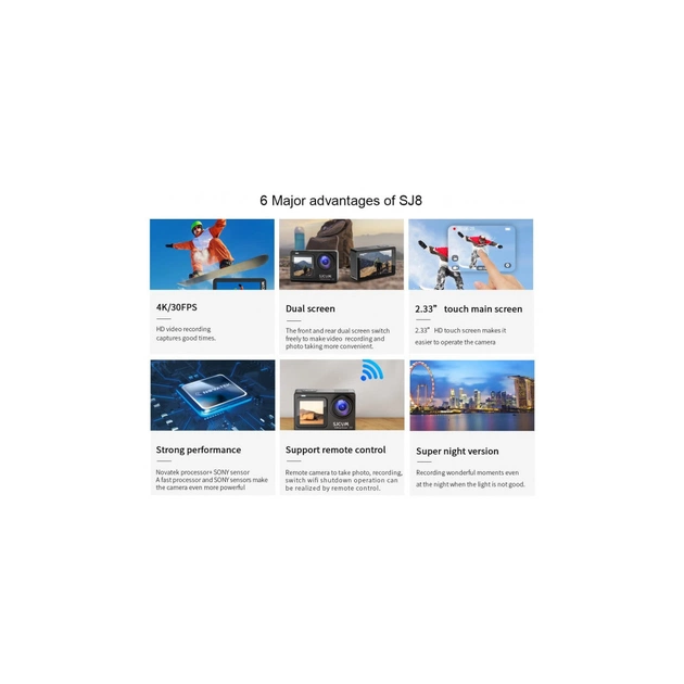 Екшн-камера SJCAM SJ8 Dual Screen (6972476162183) - picture 7