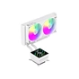 Система жидкостного охлаждения Gamemax GLACIER 240 LCD WH - уменьшенное изображение 3