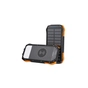 Батарея универсальная Choetech 10000mAh, 5V/2.1A, solar panel, Qi-5W, Black-Orange (B659-OR) - уменьшенное изображение 3