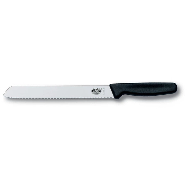 Кухонний ніж Victorinox Standart для хліба 21 см, чорний (5.1633.21) - зображення 1