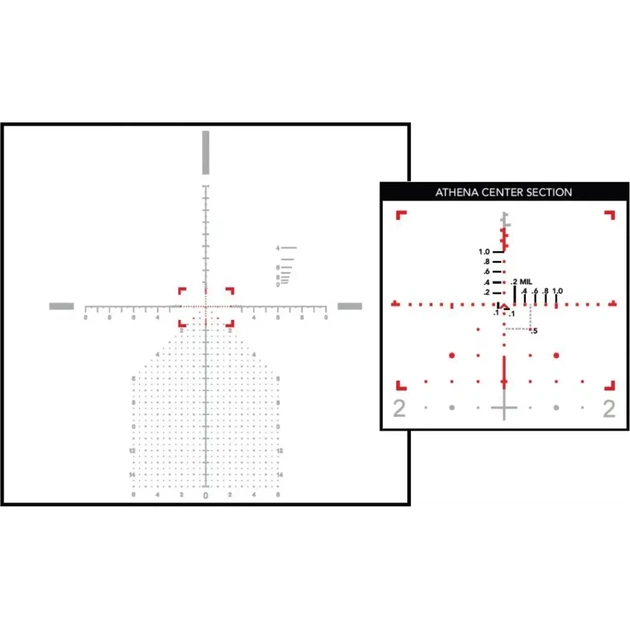 Оптичний приціл Primary Arms PLx 6-30x56 FFP сітка ACSS Athena BPR MIL з підсвічуванням (610073) - picture 11