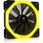 Кулер до корпусу Vinga LED fan-01 yellow - зменшене зображення 1