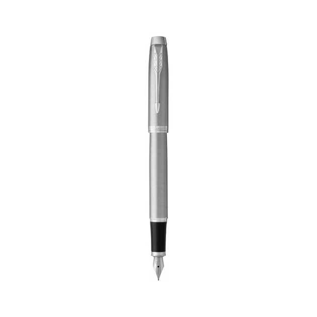 Ручка перьевая Parker IM 17 Stainless Steel CT FP F (26 211) - изображение 1