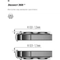 Чохол до мобільного телефона Armorstandart ICON Xiaomi Poco X8 Pro Max 5G Winter Blue (ARM91082) - зменшене зображення 5