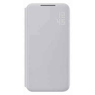 Чохол до мобільного телефона Samsung Smart LED View Cover Galaxy S22 Light Gray (EF-NS901PJEGRU) зображення 1