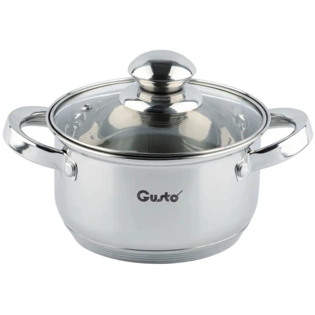 Кастрюля Gusto Nuovo 16 см 1,9 л (GT-1500-16) - изображение 1