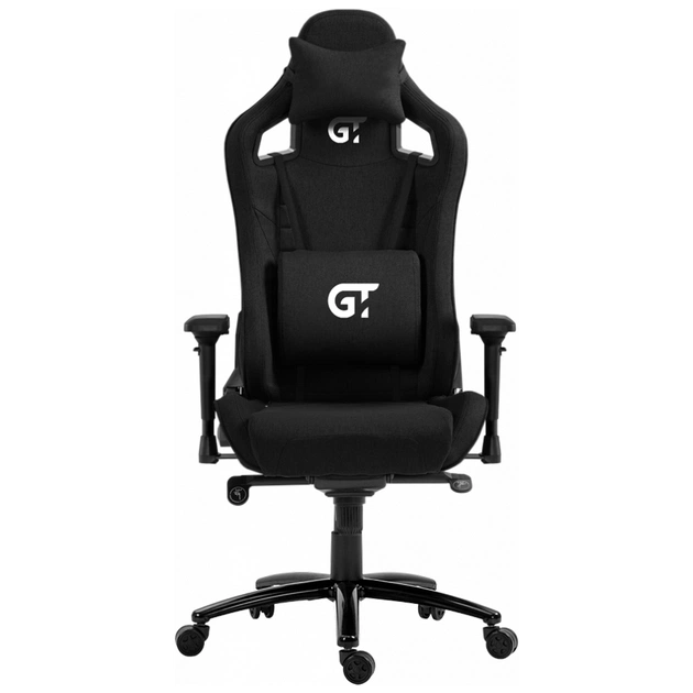 Крісло ігрове GT Racer X-5113F Black (X-5113F Fabric Black) - зображення 1