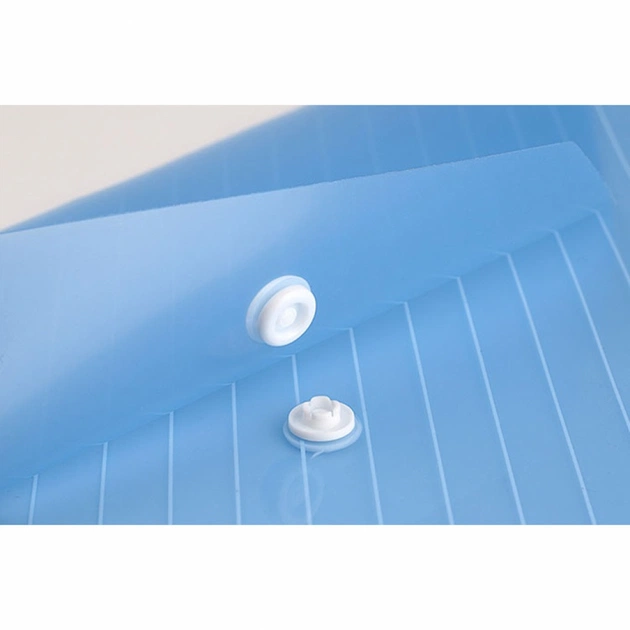 Папка - конверт Comix А4, прозора червона (FOLD-COM-C330-R) - picture 3