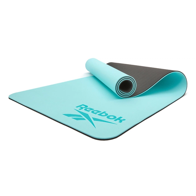 Килимок для йоги Reebok Double Sided Yoga Mat синій RAYG-11042BL (885652020824) - зображення 12