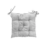 Подушка на стілець Прованс Gray Milan 40х40 (4823093436374) - зменшене зображення 1