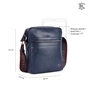 Сумка Brampton London Crossflow Navy (64405 NAVY) - зменшене зображення 8