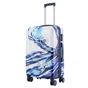 Чемодан Semi Line Print 24" M White/Blue (T5653-2) - уменьшенное изображение 1