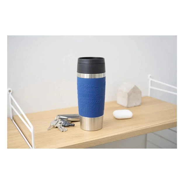 Термокружка Tefal Travel Mug Classic, 360мл, нержавіюча сталь, синій (N2020310) - picture 11