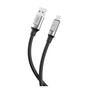 Дата кабель USB 2.0 AM to USB-C 1.0m 6A silicone black XO (NB251_C_Black) - уменьшенное изображение 2