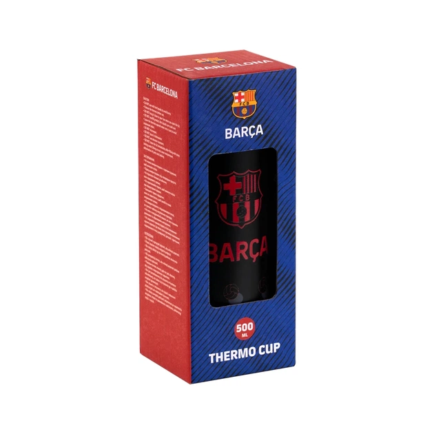 Поильник-непроливайка Kite FC Barcelona термочашка з трубочкою, 500 мл (BC25-1264) - изображение 3