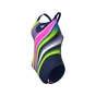 Купальник Arena Water Fluids Swimsuit Swim Pro 008837-570 Темно-синій/Рожевий/Салатовий 40 (3468337533290) - уменьшенное изображение 7