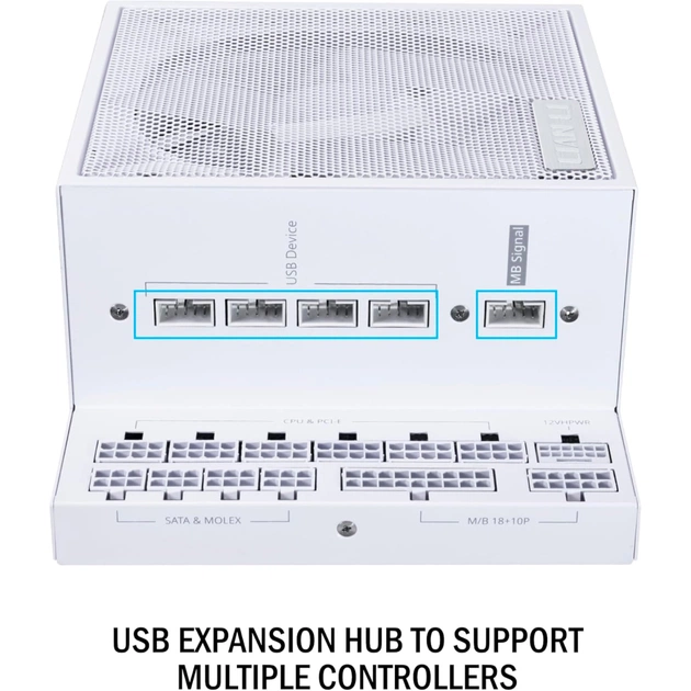 Блок питания Lian Li 1300W EDGE1300 White (G9P.EG1300.WE00.EU) - изображение 12