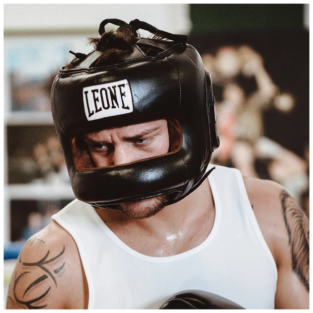 Боксерський шолом Leone CS425 Black M (CS425_Black_M) - picture 8
