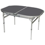 Туристический стол Bo-Camp Case Model Oval 120x80 cm Grey (1404415) (DAS303277) - уменьшенное изображение 1