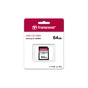 Карта пам'яті Transcend 64GB SDXC class 10 UHS-I U1 V10 (TS64GSDC300S) - зменшене зображення 2
