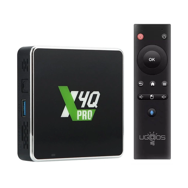 Медіаплеєр Ugoos X4Q PRO 4/32Gb/Amlogic S905X4/Android 11 (X4Q PRO) - зображення 9