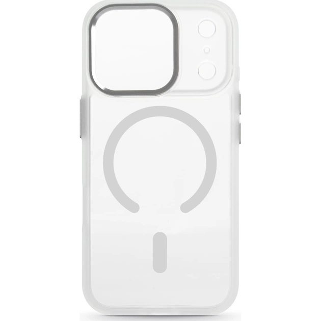 Чехол для мобильного телефона Armorstandart Unit-C MagCase Apple iPhone 17 Pro Matte Clear Silver (ARM91204) - изображение 1