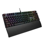 Клавiатура Asus ROG Strix Scope II X NX Snow V2 EN PBT Black (90MP03XF-BKUA20) - уменьшенное изображение 3