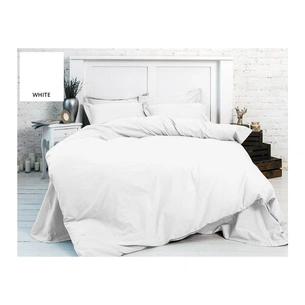 Простирадло MirSon Бязь Premium 11-2107 White 200х220 см (2200000953988) зображення 1